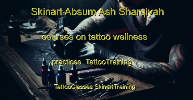 Skinart Absum Ash Sharqiyah courses on tattoo wellness practices | #TattooTraining #TattooClasses #SkinartTraining-Egypt