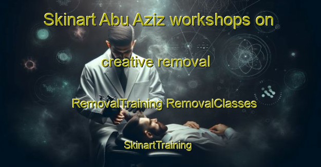 Skinart Abu Aziz workshops on creative removal | #RemovalTraining #RemovalClasses #SkinartTraining-Egypt