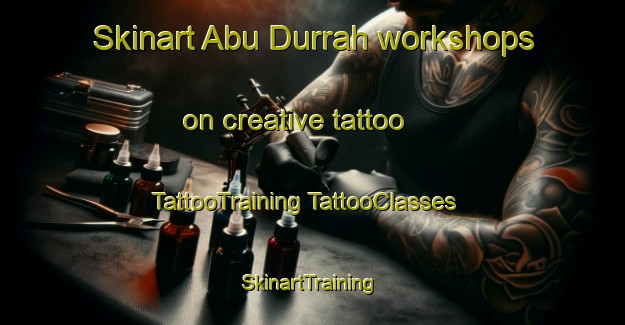 Skinart Abu Durrah workshops on creative tattoo | #TattooTraining #TattooClasses #SkinartTraining-Egypt