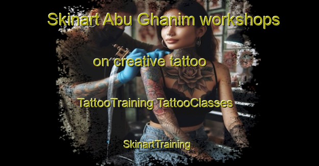 Skinart Abu Ghanim workshops on creative tattoo | #TattooTraining #TattooClasses #SkinartTraining-Egypt