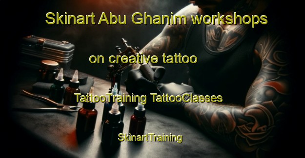 Skinart Abu Ghanim workshops on creative tattoo | #TattooTraining #TattooClasses #SkinartTraining-Egypt