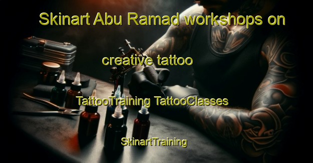 Skinart Abu Ramad workshops on creative tattoo | #TattooTraining #TattooClasses #SkinartTraining-Egypt