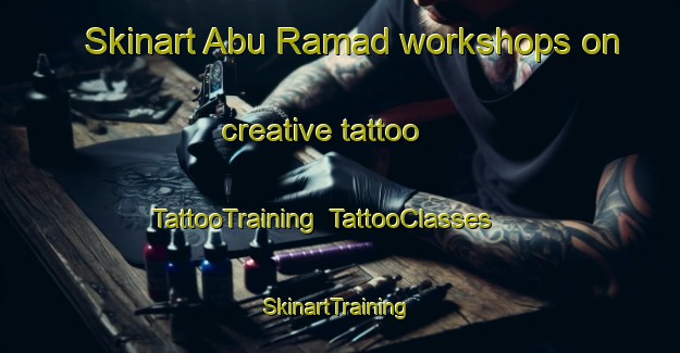 Skinart Abu Ramad workshops on creative tattoo | TattooTraining | TattooClasses | SkinartTraining-Egypt