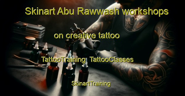 Skinart Abu Rawwash workshops on creative tattoo | TattooTraining | TattooClasses | SkinartTraining-Egypt
