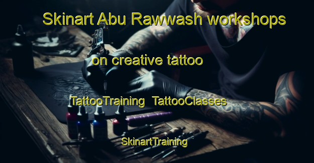 Skinart Abu Rawwash workshops on creative tattoo | TattooTraining | TattooClasses | SkinartTraining-Egypt