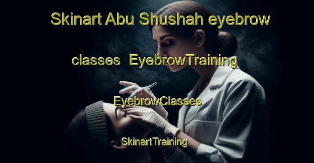 Skinart Abu Shushah eyebrow classes | EyebrowTraining | EyebrowClasses | SkinartTraining-Egypt