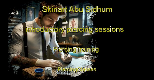 Skinart Abu Sidhum introductory piercing sessions | #PiercingTraining #PiercingClasses #SkinartTraining-Egypt