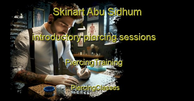 Skinart Abu Sidhum introductory piercing sessions | PiercingTraining | PiercingClasses | SkinartTraining-Egypt