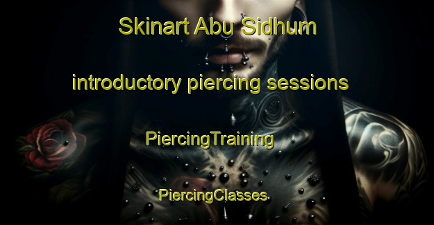 Skinart Abu Sidhum introductory piercing sessions | PiercingTraining | PiercingClasses | SkinartTraining-Egypt