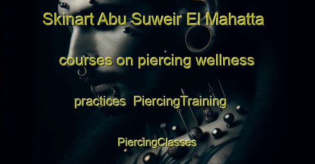 Skinart Abu Suweir El Mahatta courses on piercing wellness practices | #PiercingTraining #PiercingClasses #SkinartTraining-Egypt