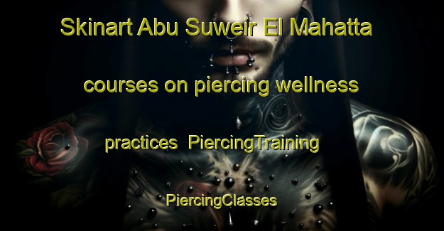 Skinart Abu Suweir El Mahatta courses on piercing wellness practices | #PiercingTraining #PiercingClasses #SkinartTraining-Egypt