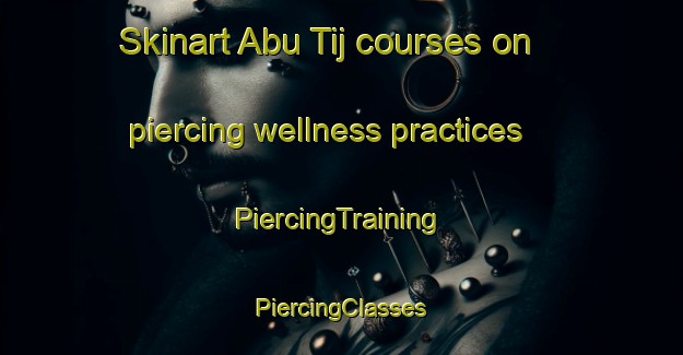 Skinart Abu Tij courses on piercing wellness practices | #PiercingTraining #PiercingClasses #SkinartTraining-Egypt