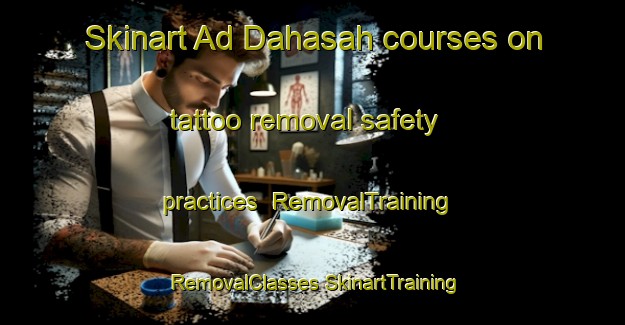 Skinart Ad Dahasah courses on tattoo removal safety practices | #RemovalTraining #RemovalClasses #SkinartTraining-Egypt