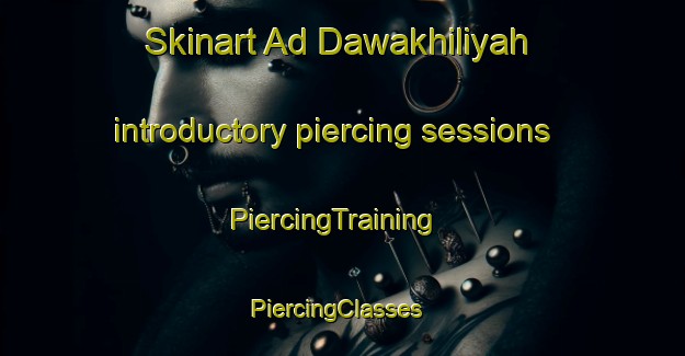 Skinart Ad Dawakhiliyah introductory piercing sessions | PiercingTraining | PiercingClasses | SkinartTraining-Egypt