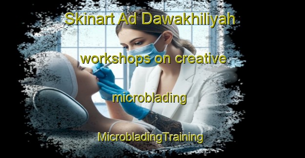 Skinart Ad Dawakhiliyah workshops on creative microblading | #MicrobladingTraining #MicrobladingClasses #SkinartTraining-Egypt