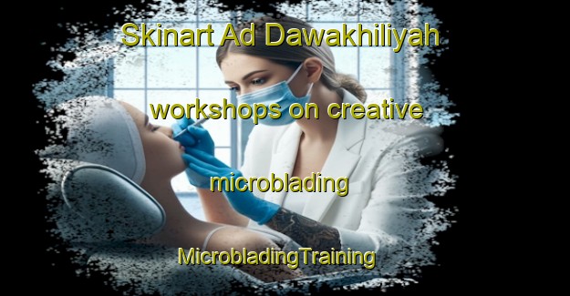 Skinart Ad Dawakhiliyah workshops on creative microblading | MicrobladingTraining | MicrobladingClasses | SkinartTraining-Egypt