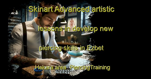 Skinart Advanced artistic lessons in develop new piercing skills in Ezbet Hakara area | PiercingTraining | PiercingClasses | SkinartTraining-Egypt