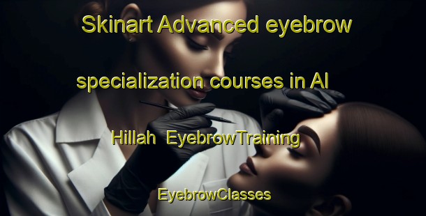 Skinart Advanced eyebrow specialization courses in Al Hillah | EyebrowTraining | EyebrowClasses | SkinartTraining-Egypt