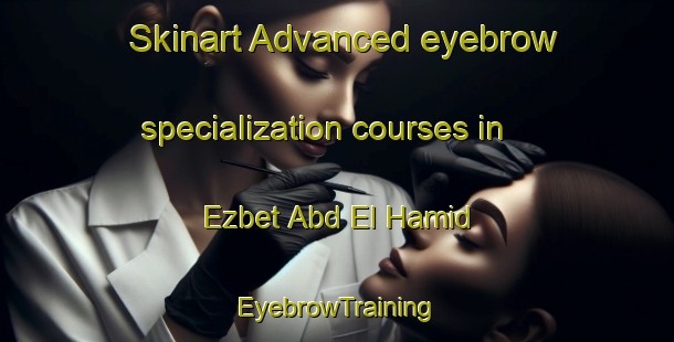 Skinart Advanced eyebrow specialization courses in Ezbet Abd El Hamid | EyebrowTraining | EyebrowClasses | SkinartTraining-Egypt