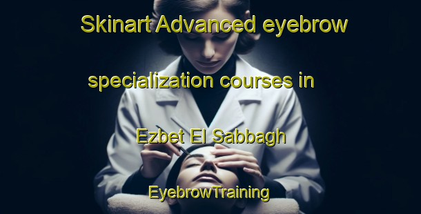 Skinart Advanced eyebrow specialization courses in Ezbet El Sabbagh | EyebrowTraining | EyebrowClasses | SkinartTraining-Egypt