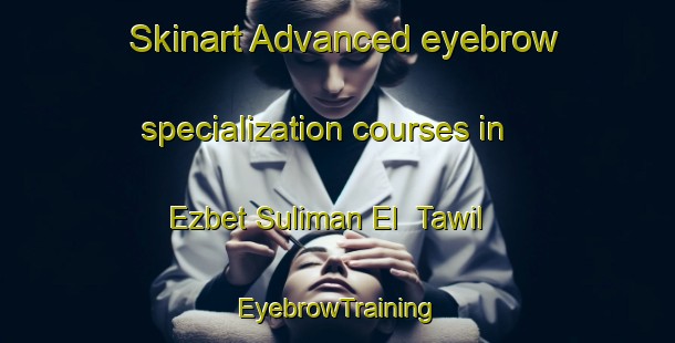 Skinart Advanced eyebrow specialization courses in Ezbet Suliman El  Tawil | EyebrowTraining | EyebrowClasses | SkinartTraining-Egypt