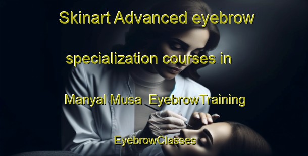 Skinart Advanced eyebrow specialization courses in Manyal Musa | EyebrowTraining | EyebrowClasses | SkinartTraining-Egypt