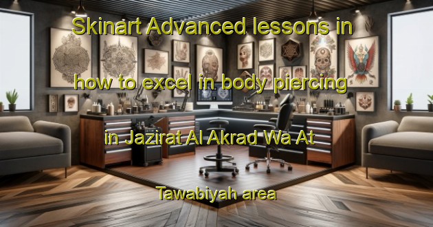 Skinart Advanced lessons in how to excel in body piercing in Jazirat Al Akrad Wa At Tawabiyah area | PiercingTraining | PiercingClasses | SkinartTraining-Egypt