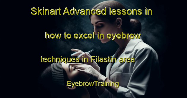 Skinart Advanced lessons in how to excel in eyebrow techniques in Filastin area | EyebrowTraining | EyebrowClasses | SkinartTraining-Egypt