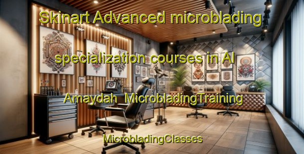 Skinart Advanced microblading specialization courses in Al Amaydah | #MicrobladingTraining #MicrobladingClasses #SkinartTraining-Egypt