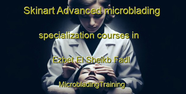 Skinart Advanced microblading specialization courses in Ezbet El Sheikb Fadl | #MicrobladingTraining #MicrobladingClasses #SkinartTraining-Egypt