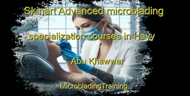 Skinart Advanced microblading specialization courses in Hayy Abu Khawwar | #MicrobladingTraining #MicrobladingClasses #SkinartTraining-Egypt