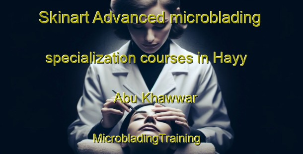 Skinart Advanced microblading specialization courses in Hayy Abu Khawwar | MicrobladingTraining | MicrobladingClasses | SkinartTraining-Egypt