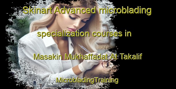 Skinart Advanced microblading specialization courses in Masakin Mukhaffadat At Takalif | #MicrobladingTraining #MicrobladingClasses #SkinartTraining-Egypt