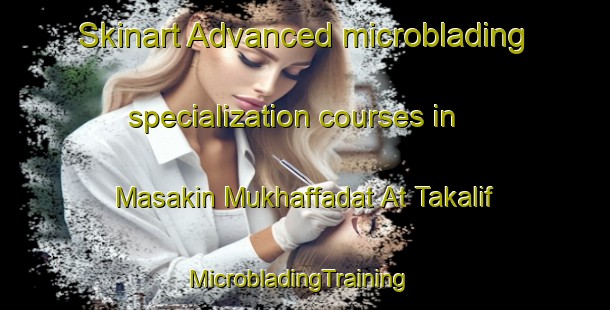 Skinart Advanced microblading specialization courses in Masakin Mukhaffadat At Takalif | MicrobladingTraining | MicrobladingClasses | SkinartTraining-Egypt