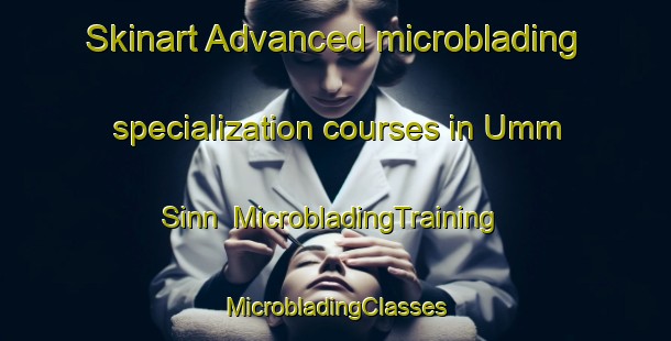 Skinart Advanced microblading specialization courses in Umm Sinn | #MicrobladingTraining #MicrobladingClasses #SkinartTraining-Egypt