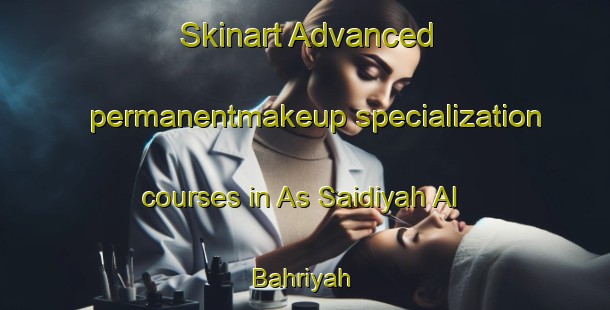 Skinart Advanced permanentmakeup specialization courses in As Saidiyah Al Bahriyah | #PermanentmakeupTraining #PermanentmakeupClasses #SkinartTraining-Egypt