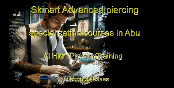 Skinart Advanced piercing specialization courses in Abu Al Hidr | #PiercingTraining #PiercingClasses #SkinartTraining-Egypt