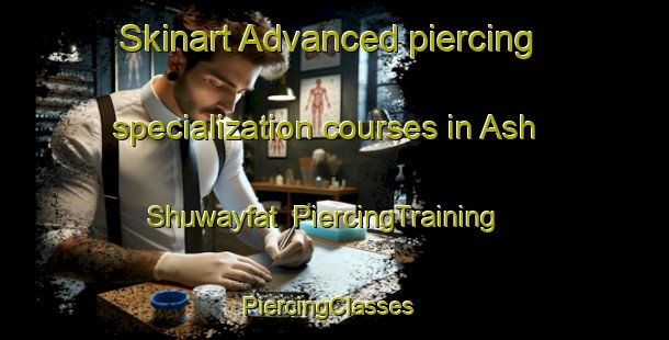 Skinart Advanced piercing specialization courses in Ash Shuwayfat | PiercingTraining | PiercingClasses | SkinartTraining-Egypt