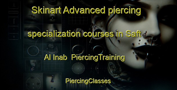 Skinart Advanced piercing specialization courses in Saft Al Inab | #PiercingTraining #PiercingClasses #SkinartTraining-Egypt