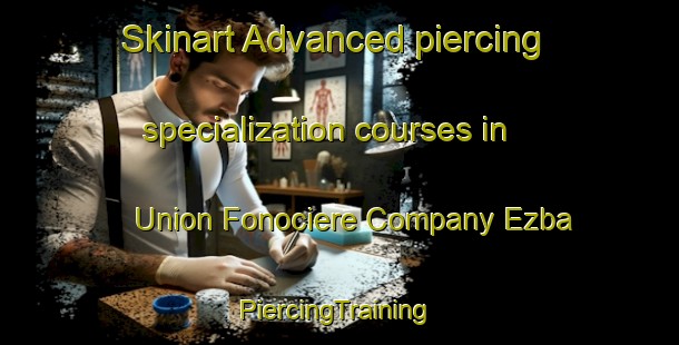 Skinart Advanced piercing specialization courses in Union Fonociere Company Ezba | #PiercingTraining #PiercingClasses #SkinartTraining-Egypt