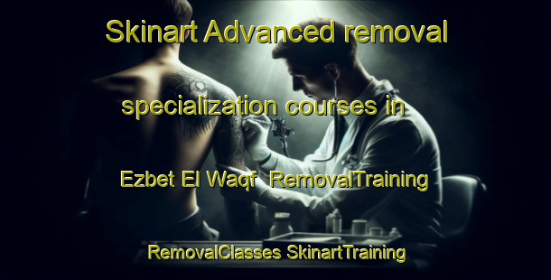 Skinart Advanced removal specialization courses in Ezbet El Waqf | #RemovalTraining #RemovalClasses #SkinartTraining-Egypt