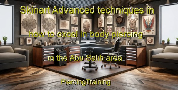 Skinart Advanced techniques in how to excel in body piercing in the Abu Salih area | PiercingTraining | PiercingClasses | SkinartTraining-Egypt
