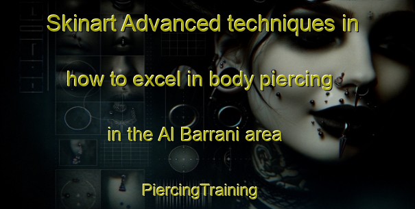 Skinart Advanced techniques in how to excel in body piercing in the Al Barrani area | PiercingTraining | PiercingClasses | SkinartTraining-Egypt