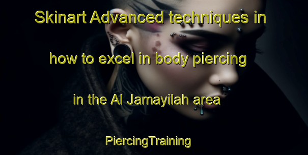 Skinart Advanced techniques in how to excel in body piercing in the Al Jamayilah area | PiercingTraining | PiercingClasses | SkinartTraining-Egypt
