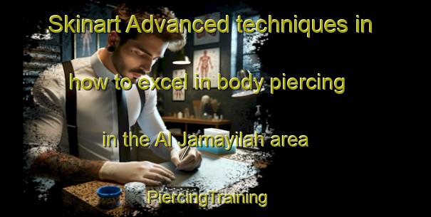 Skinart Advanced techniques in how to excel in body piercing in the Al Jamayilah area | PiercingTraining | PiercingClasses | SkinartTraining-Egypt