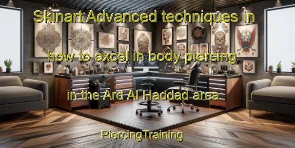 Skinart Advanced techniques in how to excel in body piercing in the Ard Al Haddad area | PiercingTraining | PiercingClasses | SkinartTraining-Egypt