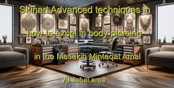 Skinart Advanced techniques in how to excel in body piercing in the Masakin Mintaqat Amal Al Jabal area | PiercingTraining | PiercingClasses | SkinartTraining-Egypt