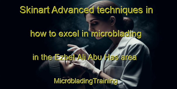 Skinart Advanced techniques in how to excel in microblading in the Ezbet Ali Abu Has area | MicrobladingTraining | MicrobladingClasses | SkinartTraining-Egypt