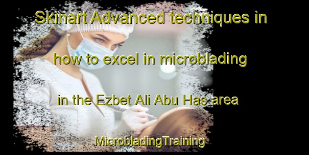 Skinart Advanced techniques in how to excel in microblading in the Ezbet Ali Abu Has area | MicrobladingTraining | MicrobladingClasses | SkinartTraining-Egypt