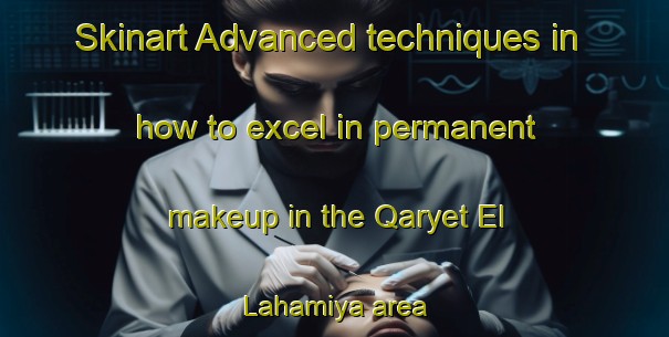 Skinart Advanced techniques in how to excel in permanent makeup in the Qaryet El Lahamiya area | PermanentmakeupTraining | PermanentmakeupClasses | SkinartTraining-Egypt
